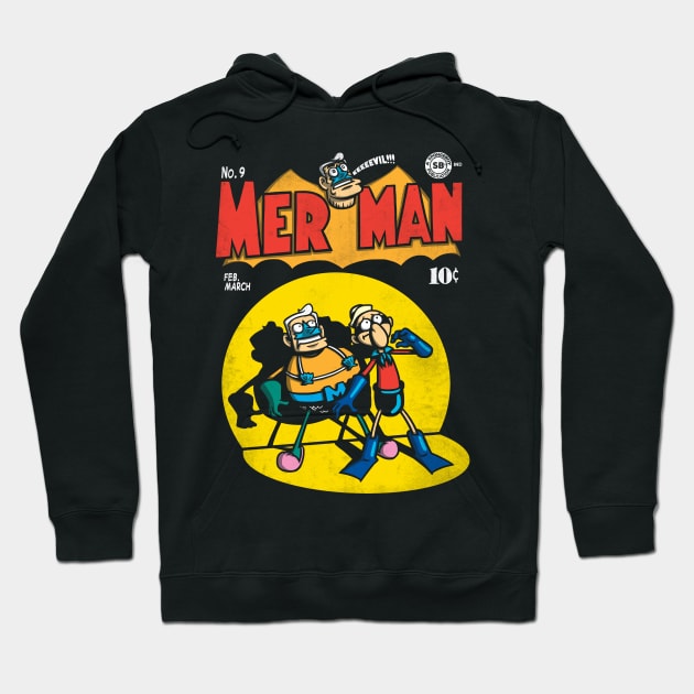 Mer Man Hoodie by Punksthetic